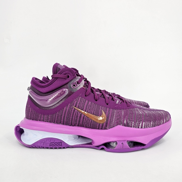 Nike React Air Zoom GT Jump 2 Viotech Basketball Men's Shoes - Picture 7 of 14